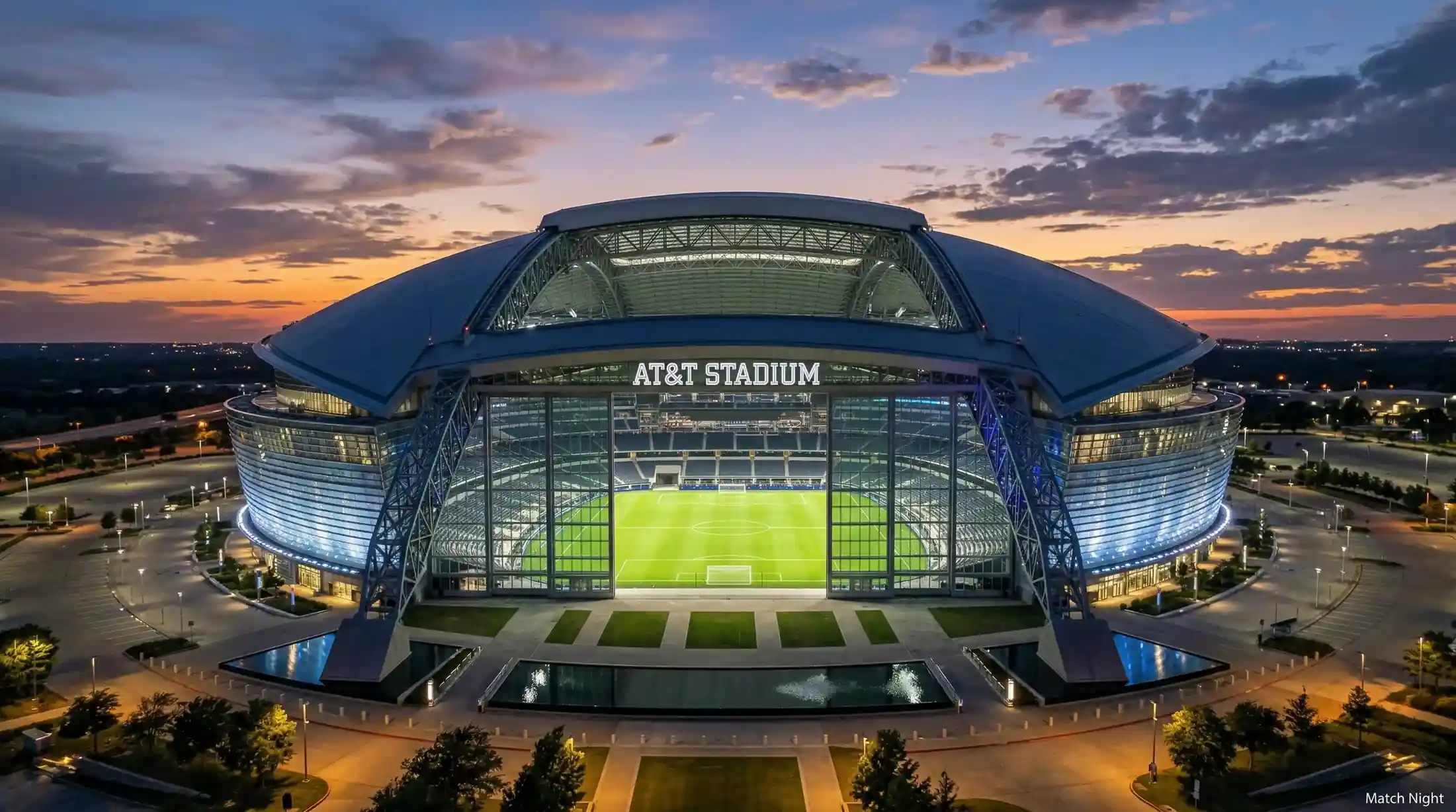 AT&T Stadium in Arlington, Texas — Spielort für Österreich gegen Argentinien bei der WM 2026